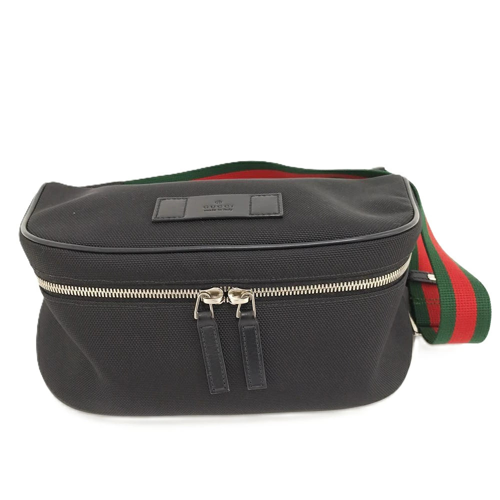 Gucci Body Bag Sherry Canvas Black